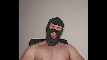 Image Muscular Master Punishes and Spits on You, Telling You to Serve!