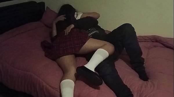 Image WHY DO YOU WANT TO LIFT MY SKIRT??? Fucking the BIG-ASS Neighbor girl, she's already 18 and knows how to fuck like an expert!! - Homemade Video