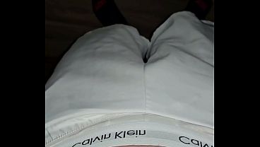Image Muscular Horny Teen in White Nike Shorts Shows Off and Gets Hard | PhantomGentX Gay Solo&quot_