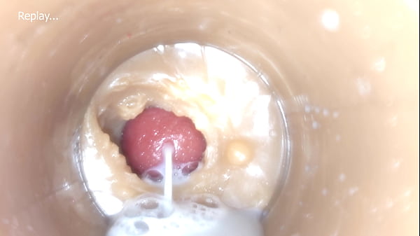 Image Camera 4k Inside Deep Pussy Captures Huge Dose Ejaculation of Sperm ASMR