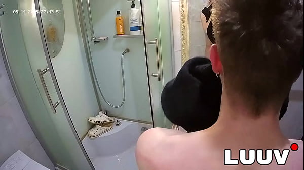 Image LUUV. Quick shower before having sex on home camera