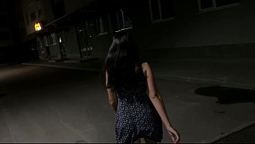 Image Unknown Girl Easy Catch For Me To Fuck In The Hallway - I Creampie Her Pussy!
