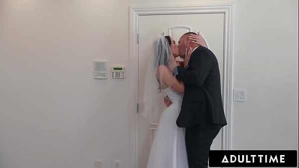 Image ADULT TIME - Slutty Cheating Bride Ivy Ireland Takes AIRTIGHT DP & GANGBANG On Her Wedding Day!