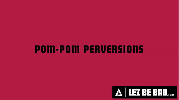 Image LEZ BE BAD - Rival Cheerleaders Coco Lovelock & Pixie Smalls Fake Feud Leads To Rough Sex In Class