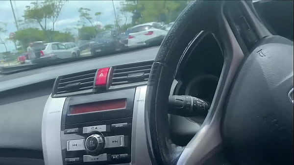 Image Stop it! I'm waiting for my wife! A milf is jerking me off in the parking lot.