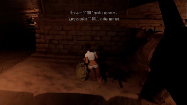 Image The ancient statue suddenly woke up and began rhythmically fucking Lara. 3D Hentai Game