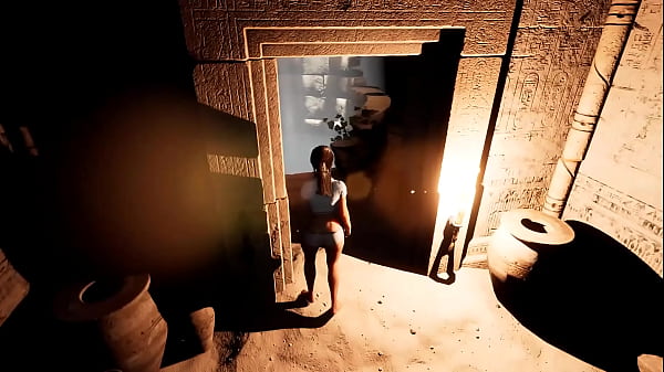 Image Lara solves a puzzle and gets cum in her pussy for it 3D Hentai Game