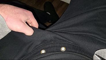 Image Hot Bulge Rubbing by Young Guy to Climax | PhantomGentX Gay Solo