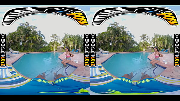 Image VIRTUAL PORN - Freya Kennedy Strips By The Pool, Sucks Your Cock, And Gets Fucked Hard Until You Cum On Her Face