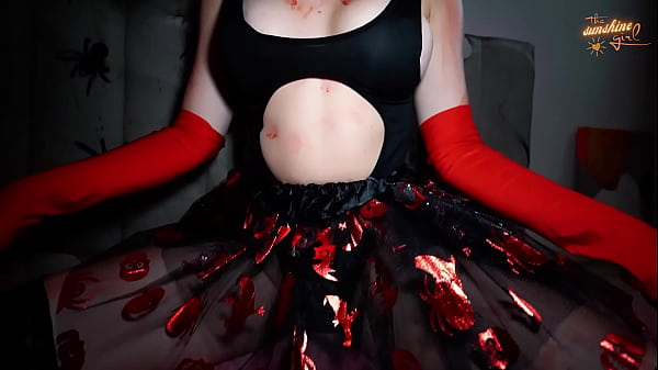 Image Sexorcism on Halloween: Creampie in a vampire&rsquo_s pussy