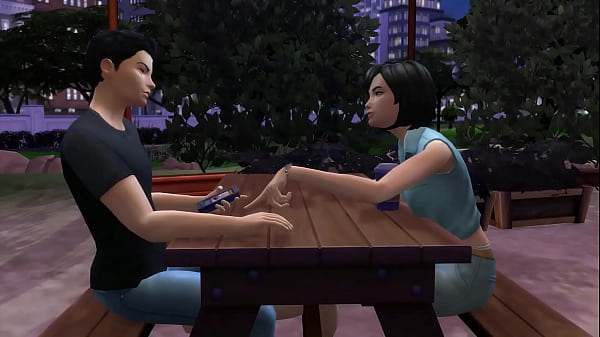 Image Vlogger Films Herself Getting Fucked By Her Boyfriend In Public - sims 4 - 3D animation