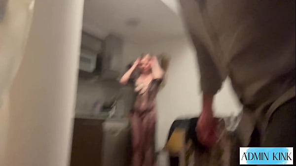 Image Perfect slutty girlfriend see-through bodysuit sucks and fucks