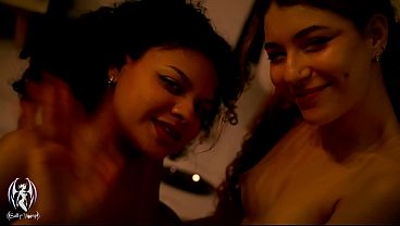 Image Lesbic porn massage to my friend ends up in hard lesbic scissoring!!