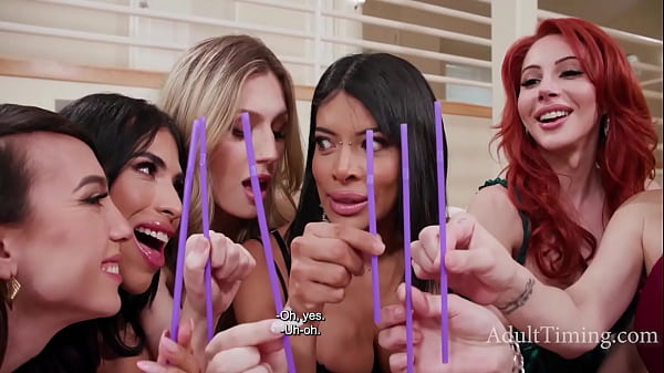 Image Trans Club Plays A Game To Decide Who Will Bottom Today - Khloe Kay, Jade Venus, Ariel Demure, Kasey Kei, Lola Morena, Avery Lust