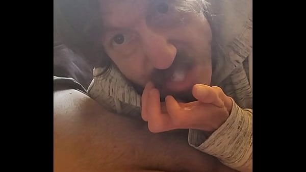 Image Hot buddy with big dick feeds me in my room