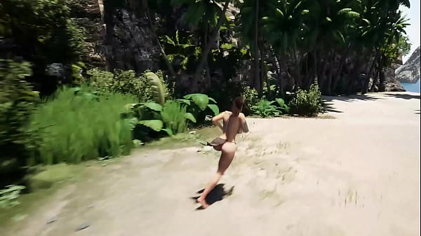 Image Lara Croft awakens an ancient statue to obtain sperm for a ritual. 3D Hentai Game