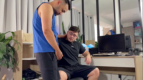 Image When I'm alone with my straight best friend at my house we experiment together having rough bareback sex and I like to fuck his ass hard nonstop and hear him moan with pleasure.