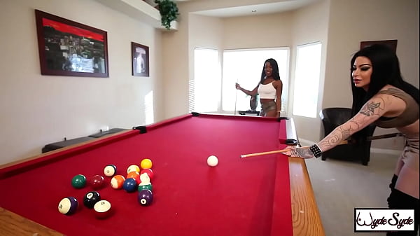 Image Harmonie Marquis & Kris Riot Play Pool! They Also Play With Each Other