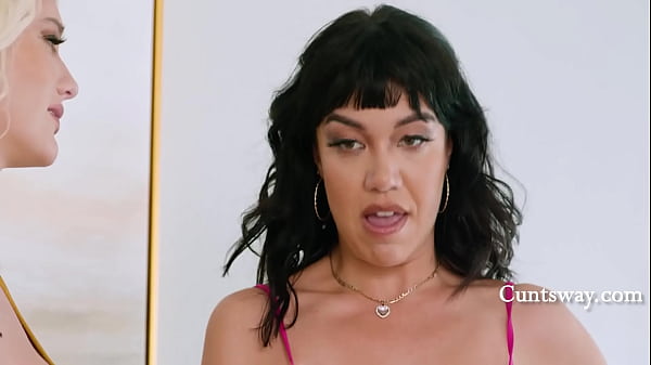 Image A Ripped Pair of Pants Leads to a Secret Lesbian Tryst - Kenna James, Little Puck