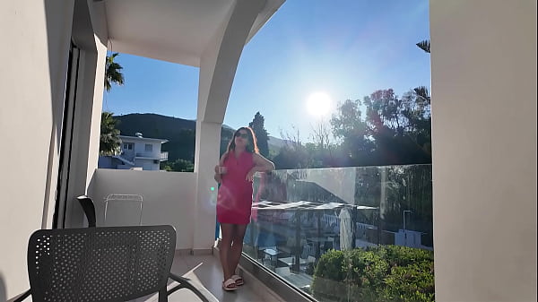 Image A Morning at the Hotel with my Horny StepMom - a hard orgasm