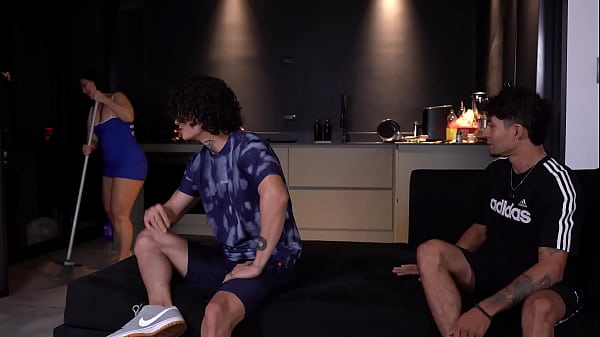 Image Stepmom does double penetration for the first time with her annoying stepson