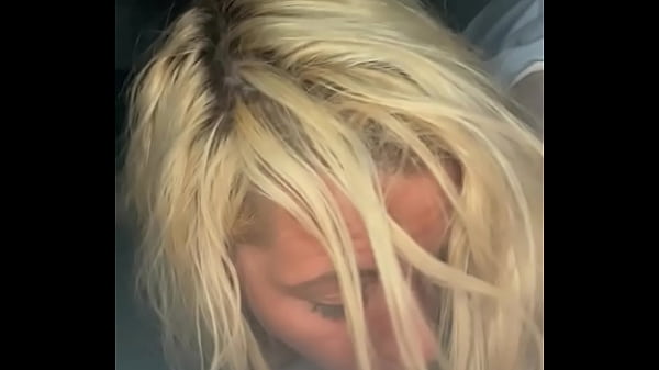 Image Pretty hooker blows a guy in his car at night and makes him cum in her mouth then spits it out on his dick only to suck it right back off
