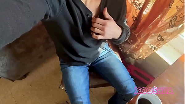 Image Active stepson cums in the bathroom thinking about a tight gay ass