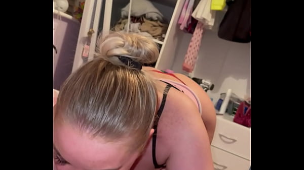 Image He&rsquo_s step sister really make the best blowjob, slowly, lick all dick, balls, she is the best crazy step sister who make he&rsquo_s step brother happy