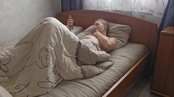 Image Wet homemade masturbation. Watching porn.