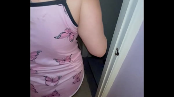 Image Step sister - Suck he&rsquo_s dick hard, he fuck her hard, doggystyle and in the end he take her to toilet to fuck her