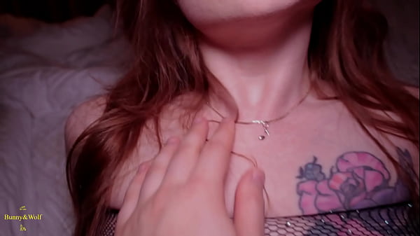 Image Strap-on a redhead girl in the pussy