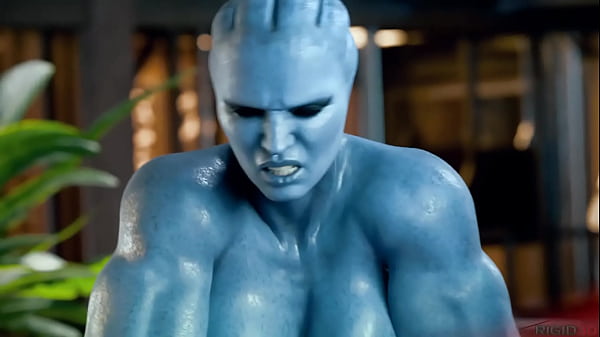 Image Asari's Big Blue Meaty Passion[Rigid3D]