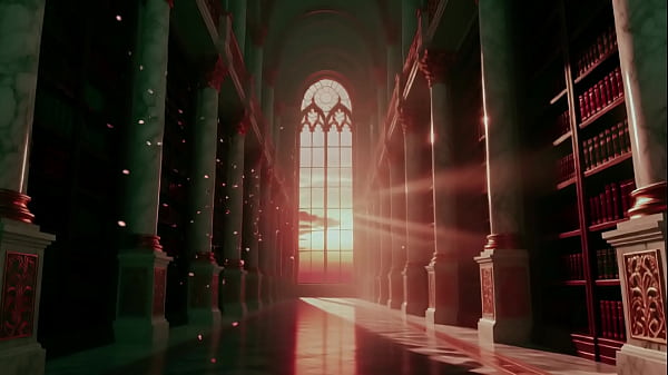 Image Whispers of the Imperial Library | AI-Generated