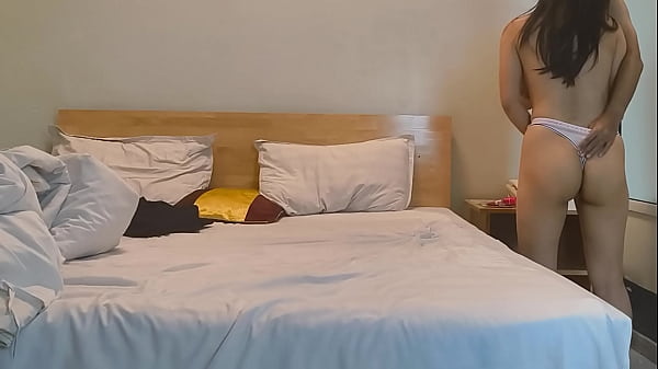 Image Pussy licking of hotel reception girl is so delicious and so good standing sex