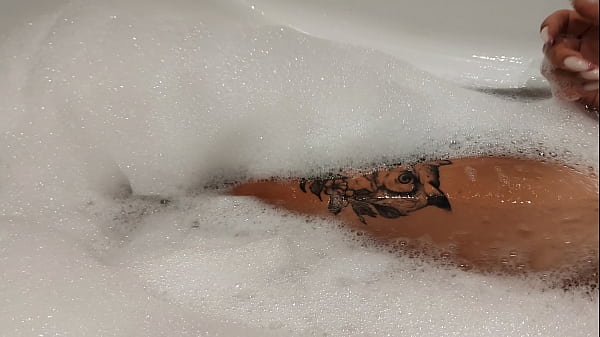 Image Hot tanned stepsister in bathroom after Turkey vacation