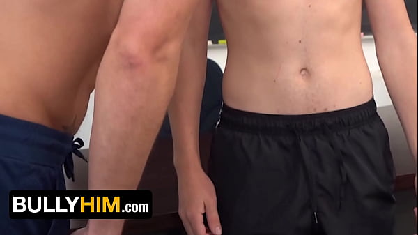 Image Twink Boy Jack Waters Gets Dominated And Bullied By Athletic Jock Jordan Starr In Class - Bully Him