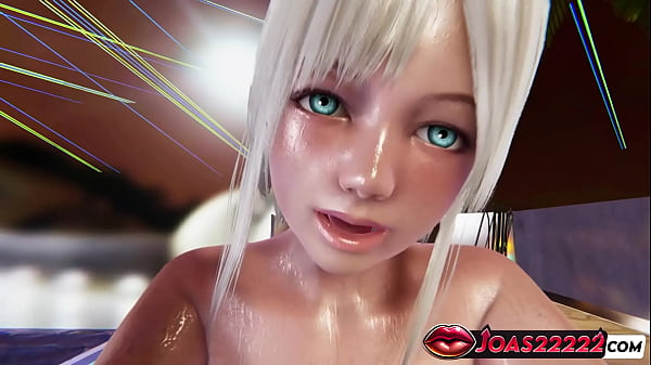Image Sexy Blonde Luna in Blue Bikini at Pool Party &ndash_ Rule34 Featuring Reverse Standing Fuck with Close-Up Wet Pussy Views