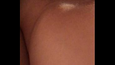 Image Wife takes big dick right out of her ass and right in to her pussy