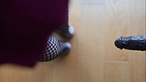 Image Black big dildo in sweet ass