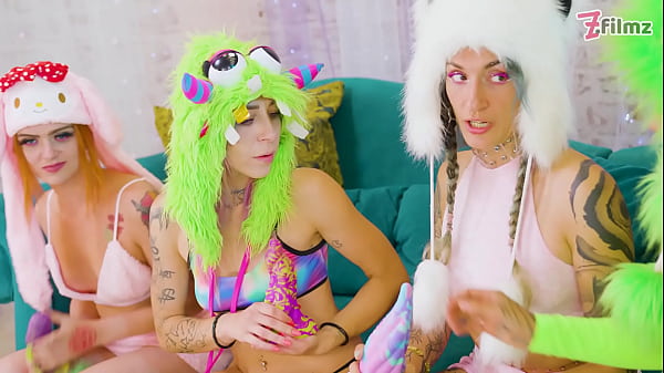 Image Tattooed Sluts Wild Lesbian Orgy Dildos, Costumes, Orgasm