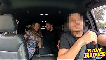 Image PAWG Aussie MILF Gets Fucked and has a Squirting Orgasm In The Back Seat During Ride Share