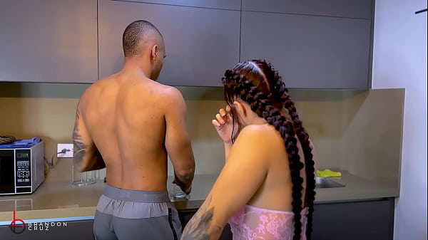 Image Big Ass Neighbor Wants Me to Stick My Big BBC in Her Kitchen - Brandon Cruz & Silvana Lee