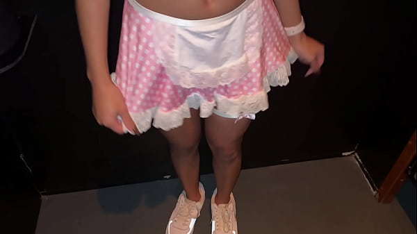 Image Skinny girl on Halloween swing