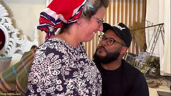 Image tight granny ass stretched by a big black dick