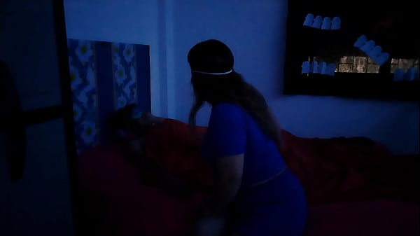 Image BIG-ASS STEPMOM: Dad leaves stepson with Latina stepmom on Halloween