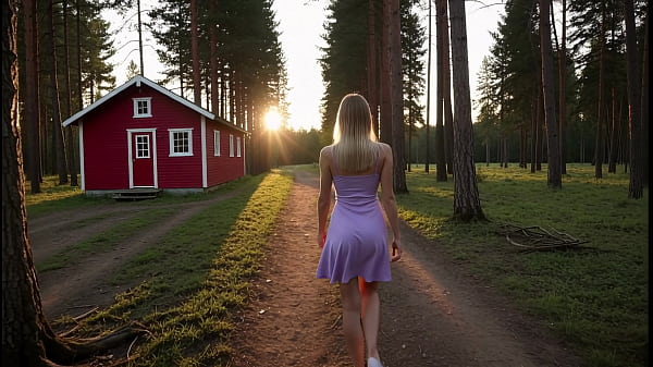 Image Secretly met my stepsister in the forest - AI generated