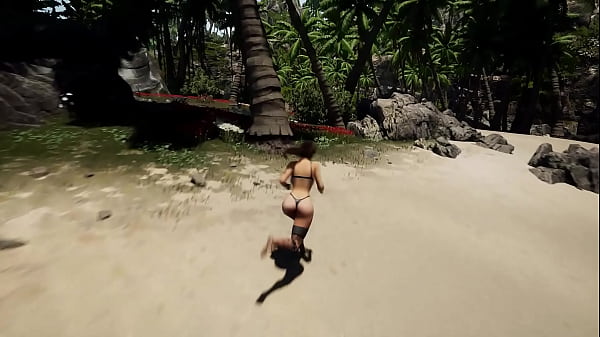 Image A huge rock hard cock fills Lara's belly with sperm 3D Hentai Game