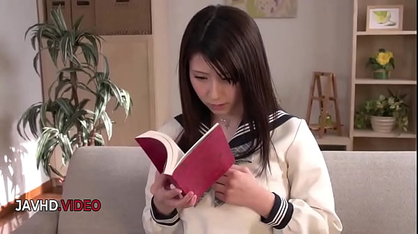 Image Steamy JAV Scene Asian Student Mitsuki Akai Gives Hot Blowjob
