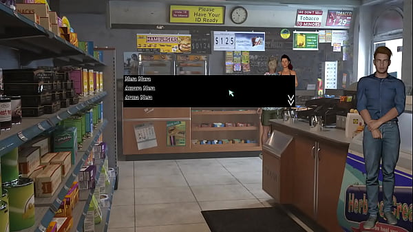 Image The cashier suddenly got a facial. She didn't expect it. 3D Hentai Game: Kink Maker