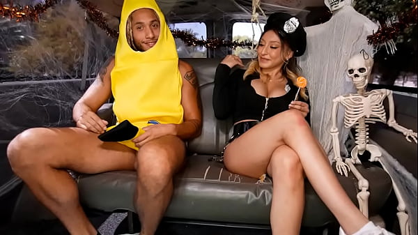 Image Halloween Ride Turns Hardcore in the Bang Bus with BBC